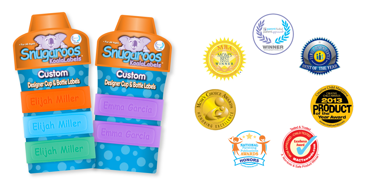 Personalized Baby Bottle Labels, Personalized Sippy Cup Labels, Daycare  Name Labels, Personalized Baby Bottle Bands, Personalized Sippy Cup Bands,  3D Koala Labels